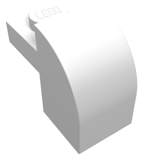 Brique courbée 1 x 2 x 1 1/3 avec dessus courbé (Brick Curved 1 x 2 x 1 1/3 with Curved Top)