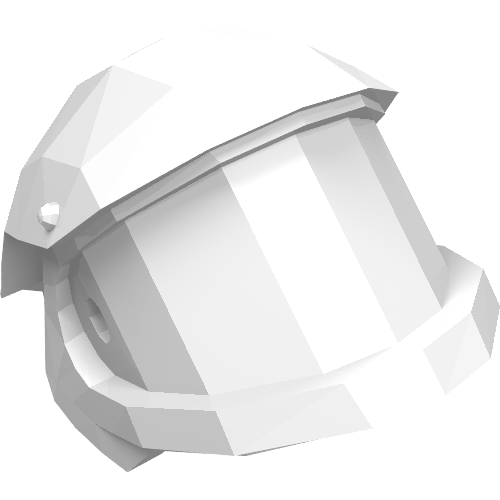 Rendu LDraw de Helmet, Rebel Scout Trooper, couleur indicative