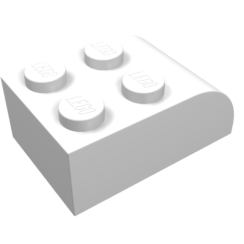 Brique courbée 2 x 3 (Brick Curved 2 x 3)