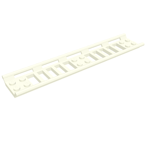 Rendu LDraw de Échelle 16 x 2,5 avec trois 2 x 2 tenons (Ladder 16 x 2.5 with Three 2 x 2 Studs), couleur indicative