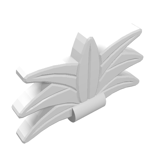 Accessoires Plume / Plume Coiffe (Headwear Accessory Plume / Feather Headdress)