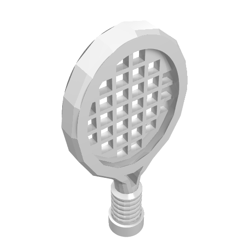 Rendu LDraw de Raquette de tennis de sport (Sports Tennis Racket), couleur indicative