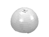 Rendu LDraw de Hémisphère de dôme 11 x 11 avec 2 x 2 tenons sur le dessus (Dome Hemisphere 11 x 11 with 2 x 2 Studs on Top), couleur indicative