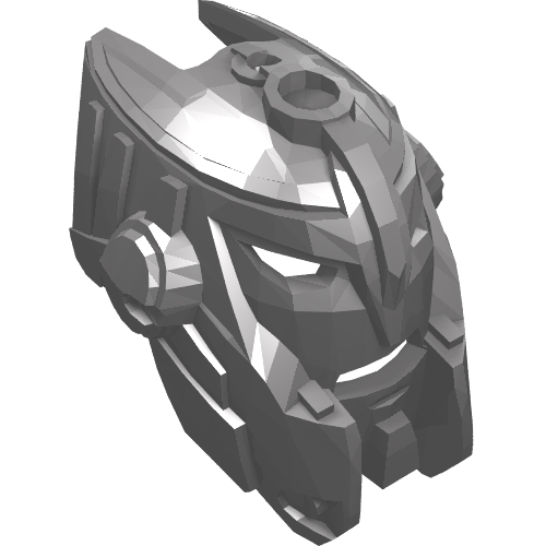 Rendu LDraw de Large Figure Mask, Bulk, couleur indicative