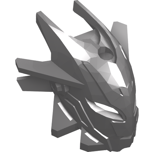 Rendu LDraw de Large Figure Mask, Breez, couleur indicative
