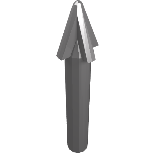 Harpon d'arme [arbre lisse] (Weapon Harpoon [Smooth Shaft])