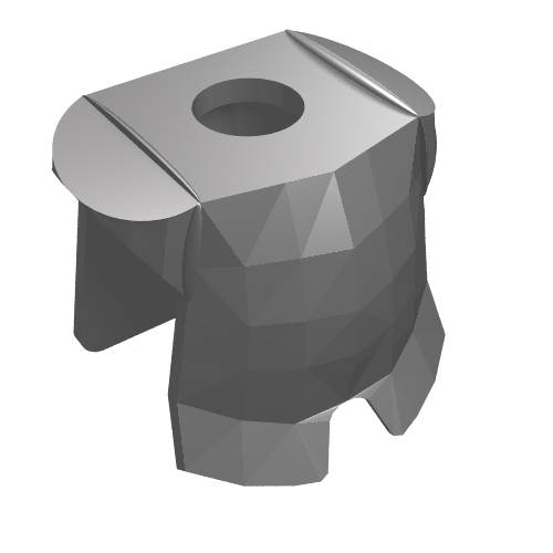 Cuirasse d'armure de vêtements de nuque minifigurine avec la protection de jambe [uni] (Minifig Neckwear Armor Breastplate with Leg Protection [Plain])