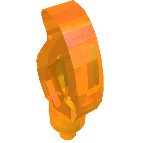 Vague / Flamme Petit avec connecteur (Wave / Flame Small with Pin)