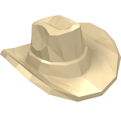 Chapeau, cowboy [sans motif] (Hat, Cowboy [Plain])