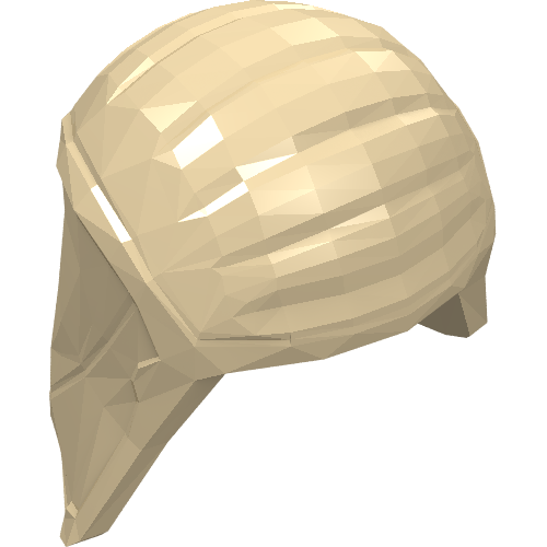 Rendu LDraw de Cap and Neck Protector, couleur indicative