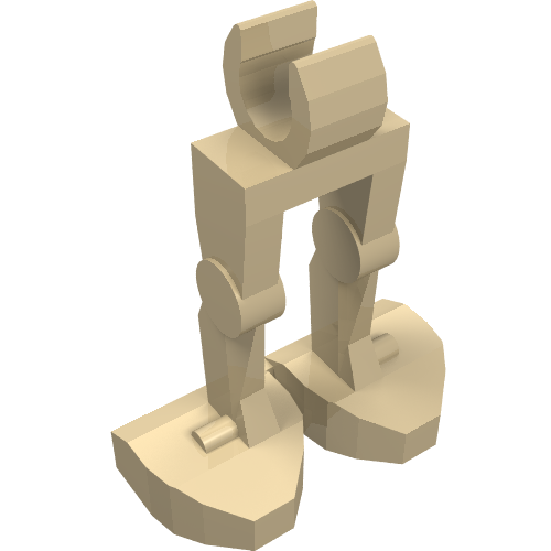Jambes mécaniques, droïde de combat (Legs Mechanical, Battle Droid)