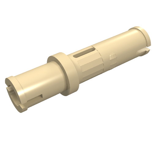 Pince Technic longue sans nervures de frottement (Technic Pin Long without Friction Ridges)