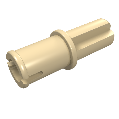 Connecteur d'essieu Technic sans nervures de frottement dans le sens de la longueur (Technic Axle Pin without Friction Ridges Lengthwise)