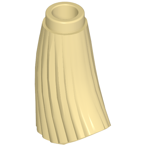 Rendu LDraw de Fin de balai d'équipement (Equipment Broom End), couleur indicative