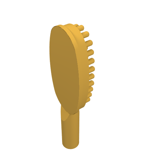 Équipement Brosse à cheveux manche court [10mm] (Equipment Hairbrush Short Handle [10mm])