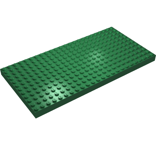 Rendu LDraw de Brique 12 x 24 (Brick 12 x 24), couleur indicative