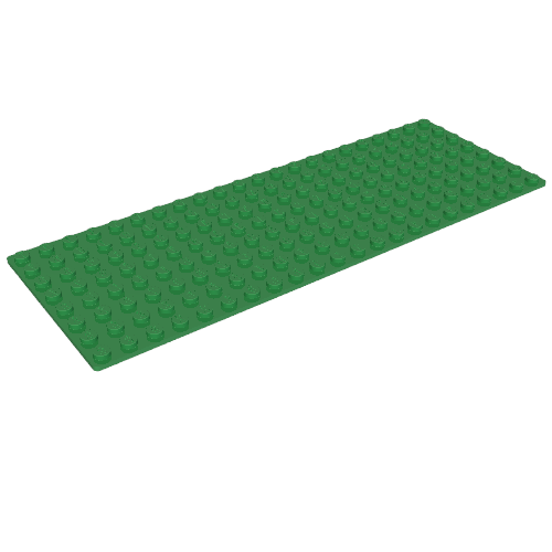 Rendu LDraw de Baseplate 8 x 22, couleur indicative