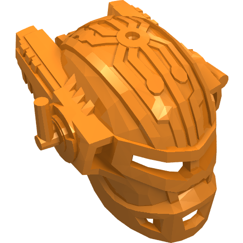 Rendu LDraw de Large Figure Mask, Nex, couleur indicative