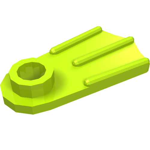 Minifigurine Chaussures Flipper [Épaisseur] (Minifig Footwear Flipper [Thick])