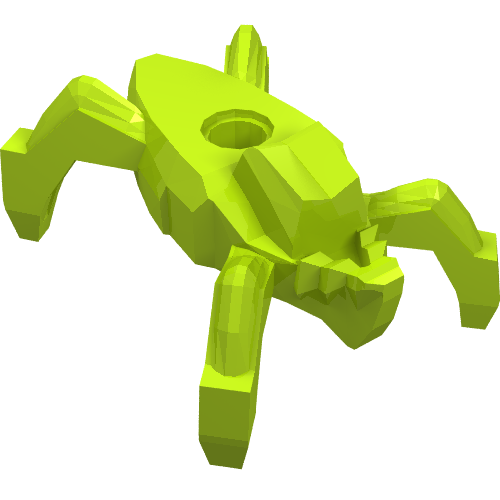 Rendu LDraw de Creature, Jumper Base, couleur indicative
