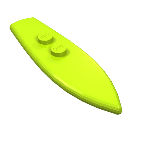 Rendu LDraw de Planche de surf sport standard (Sports Surfboard Standard), couleur indicative