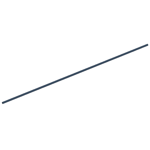 Rendu LDraw de Hose Rigid 3mm D. 34L / 27.2cm, couleur indicative