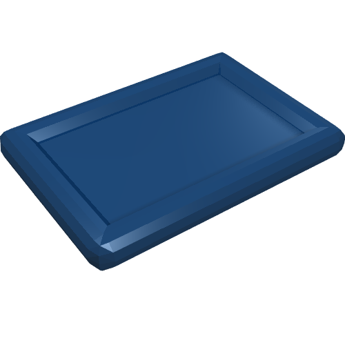 Rendu LDraw de Équipement servant de plateau (Equipment Serving Tray), couleur indicative