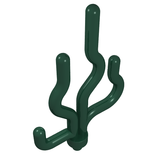 Rendu LDraw de Plante, Herbe de mer (Plant, Sea Grass), couleur indicative
