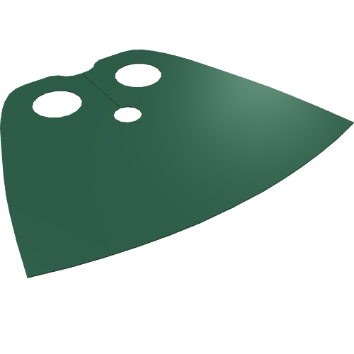 Cape de cou, standard, très courte [Tissu traditionnel avec amidon] (Neckwear Cape, Standard, Very Short [Traditional Starched Fabric])