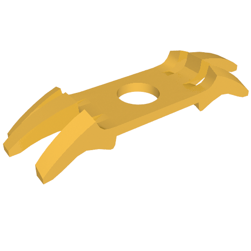 Nuque minifigurine épaulettes avec des pointes (Minifig Neckwear Shoulder Pads with Spikes)