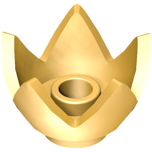 Couronne / fleur / coquille d'oeuf moitié (Crown / Flower / Egg Shell Half)