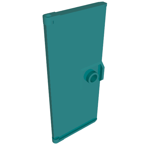 Rendu LDraw de Porte 3 x 6 (Door 3 x 6), couleur indicative