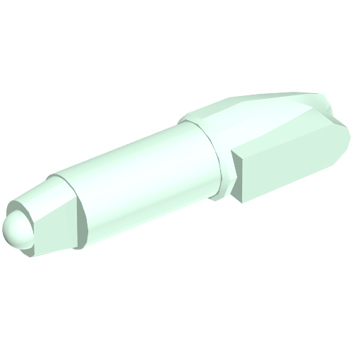 Rendu LDraw de Équipement médical Stylo (Equipment Medical Pen), couleur indicative