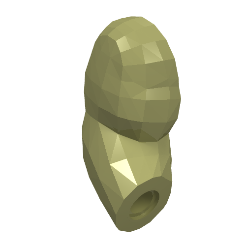 Bigfig Bras, Droite [sans motif] (Bigfig Arm, Right [Plain])