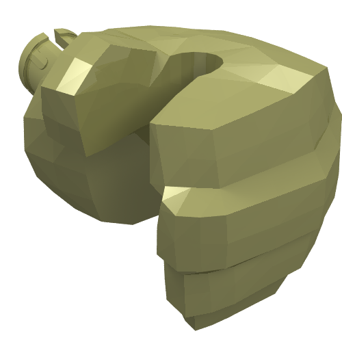Main Hulk - gauche (Hand Hulk - Left)
