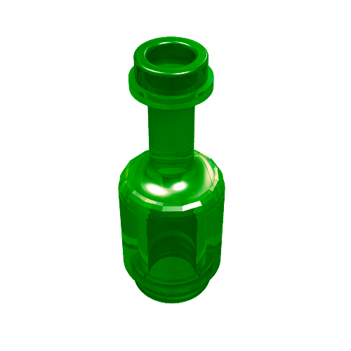 Rendu LDraw de Équipement Bouteille (Equipment Bottle), couleur indicative