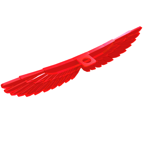 Minifigurine Ailes de cou (maman) [sans motif] (Minifig Neckwear Wings (Mummy) [Plain])