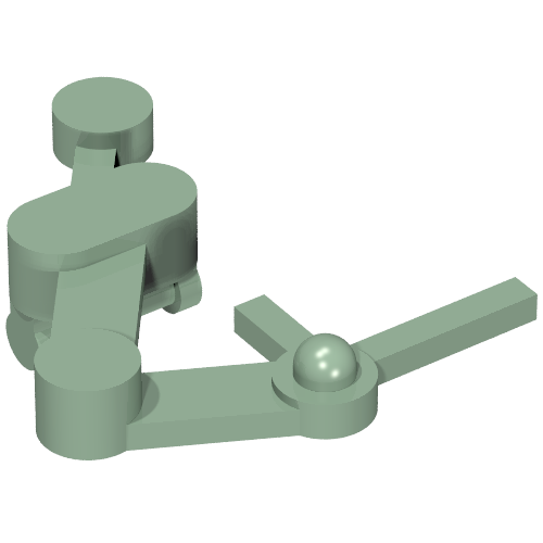 Rendu LDraw de Tool Drafting Table Arm, couleur indicative