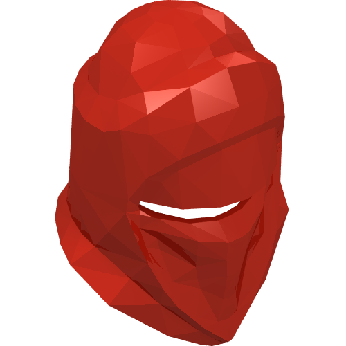 Casque / Masque Garde Royale (Helmet / Mask Royal Guard)