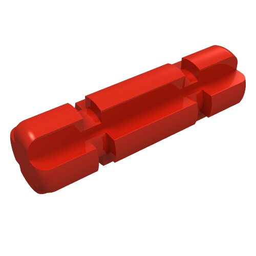 Axe Technic 2 Encoché (Technic Axle 2 Notched)