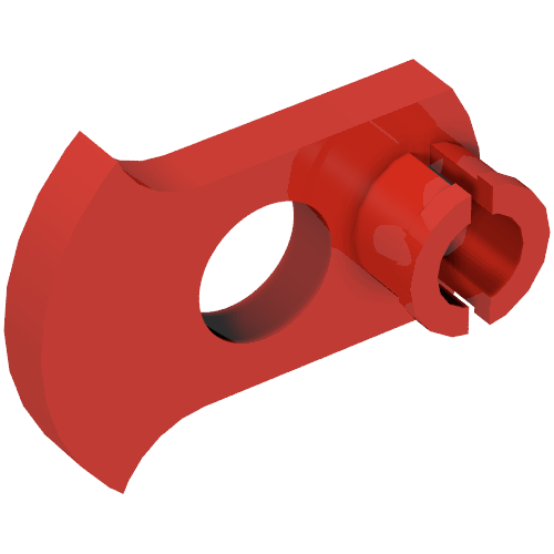 Rendu LDraw de Train Steam Drive Rod Holder, couleur indicative