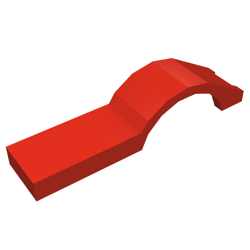 Arc de roue, garde-boue 1 x 4 1/2 (Wheel Arch, Mudguard 1 x 4 1/2)