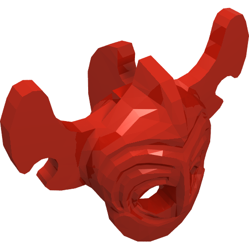 Masque - maroquinerie (Mask - Islander)