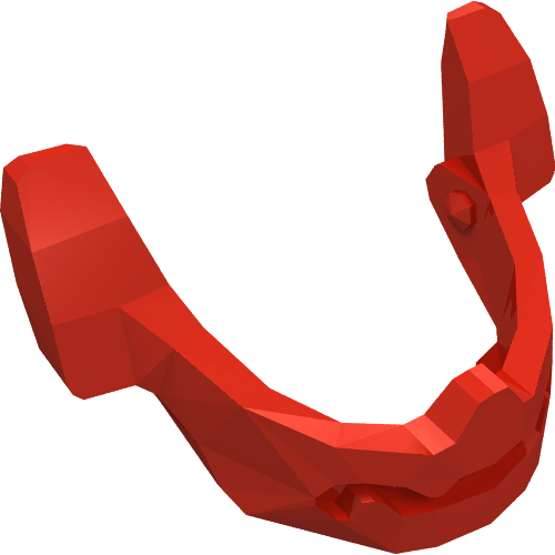 Casque accessoire visière / mentonnière (Headwear Accessory Visor / Chin Guard)