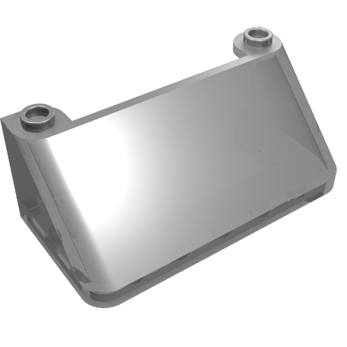 Rendu LDraw de Pare-brise 3 x 6 x 2 (Windscreen 3 x 6 x 2), couleur indicative