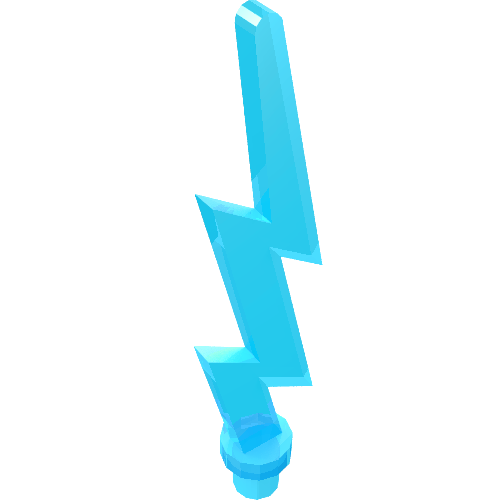 Angulaire Vague / Foudre, Simple (Wave / Lightning Angular, Single)
