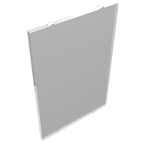 Rendu LDraw de Verre pour fenêtre 1 x 4 x 5 (Glass for Window 1 x 4 x 5), couleur indicative
