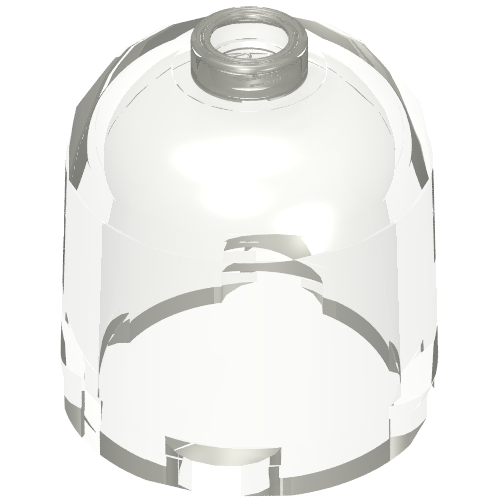 Brique ronde 2 x 2 x 1 2/3 Haut de dôme, tenon creux (Brick Round 2 x 2 x 1 2/3 Dome Top, Hollow Stud)