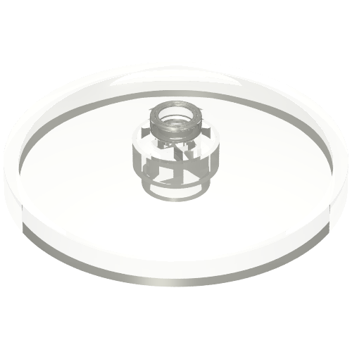 Plat 4 x 4 inversé avec ouvert tenon [Radar] (Dish 4 x 4 Inverted with Open Stud [Radar])
