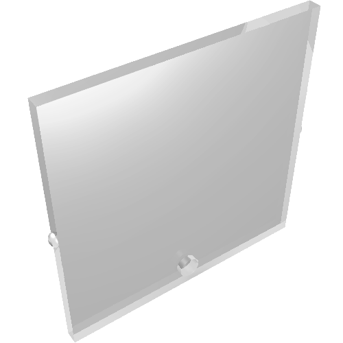 Rendu LDraw de Verre pour fenêtre 1 x 6 x 5 (Glass for Window 1 x 6 x 5), couleur indicative